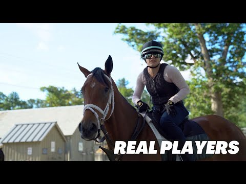 Early Morning Chat with Exercise Rider Chelsea Rabie at Saratoga Racetrack