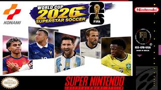 World Cup 2026 Superstar Soccer - ISS Deluxe Romhack (SNES)