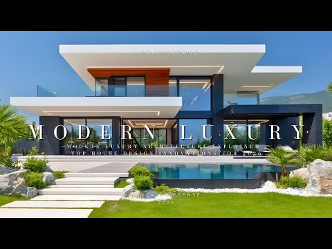 Modern Luxury House Design Secrets 2026 | Inside Architectural Masterpiece Homes