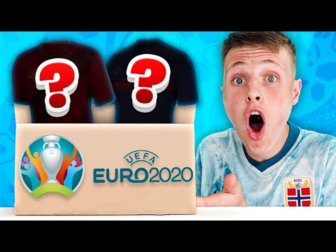 Unboxing A EURO 2020 Football Shirt Mystery Box!