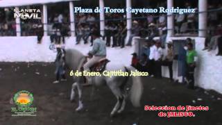 preview picture of video 'Toros Juan Ramon Grageda-RANCHO EL ORIGEN - Plaza de toros Cajititlan  - PLANETA MOVIL'