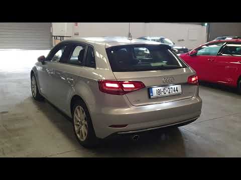 181C2744 - 2018 Audi A3 A3 SPORTBACK 1.6TDI 116BHP SE 24,995