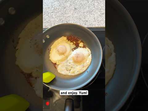 Once You Fry Eggs Like This, There’s No Going Back - Feta Fried Eggs