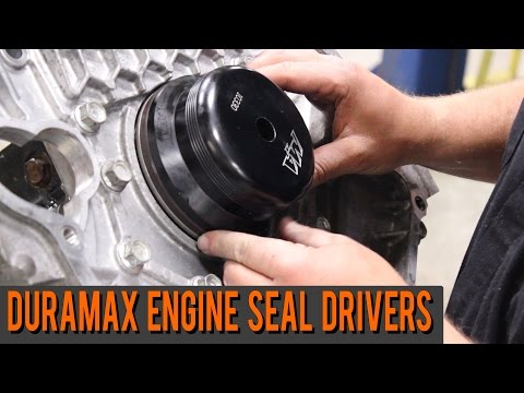 How to install the seals on a Duramax Engine