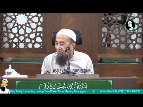 🔴LiveUAI 12/05/2026 Kuliah Maghrib Jemputan - Ustaz Azhar Idrus