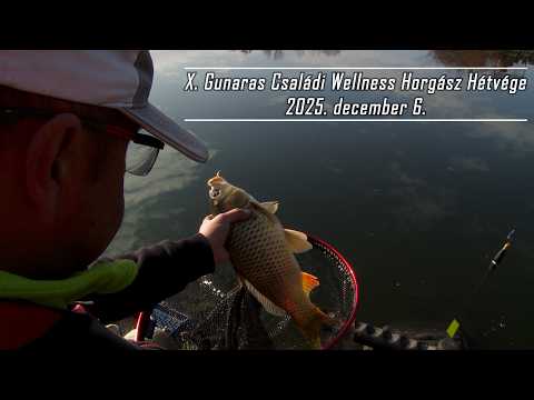 🎣 X. Gunaras Családi Wellness Horgász Hétvége