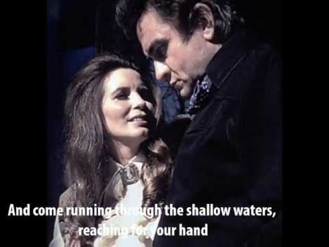 Far Side Banks Of Jordan - Johnny Cash & June Carter Cash (with lyrics)