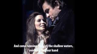 Far Side Banks Of Jordan - Johnny Cash &amp; June Carter Cash (with lyrics)