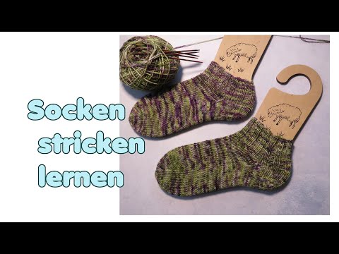 Socken stricken leicht gemacht TEIL 3 - (Sternspitze vereinfacht)