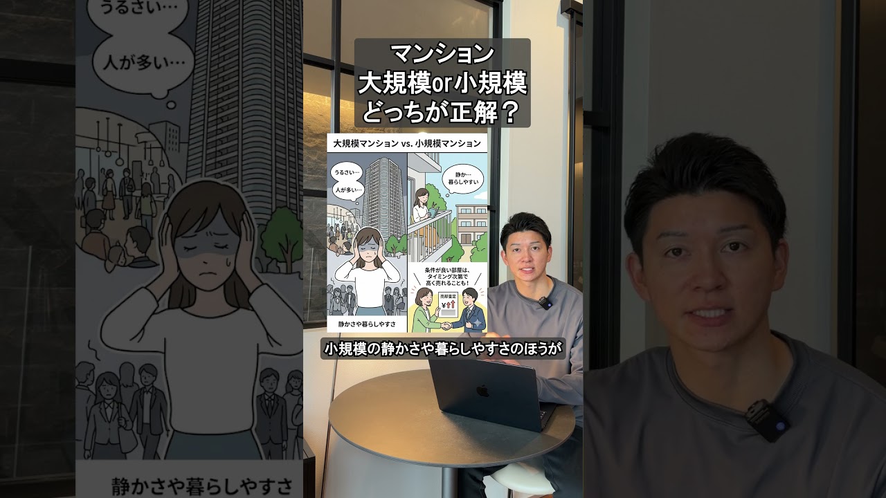 マンション、「大規模」or「小規模」どっちが正解？
