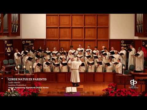 Corde Natus Ex Parentis - Justin Merritt - SATB