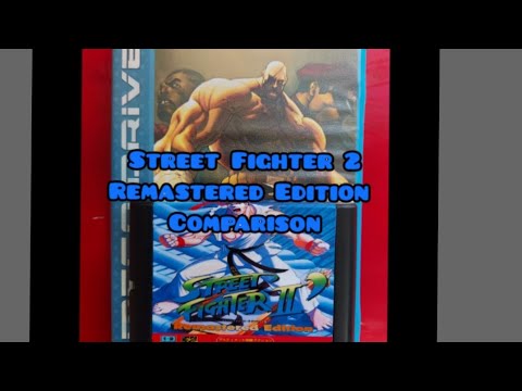Street Fighter 2 Remastered Edition Comparison.