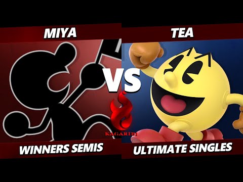Kagaribi 11 Top 8 - Miya (Game & Watch) Vs. Tea (Pac-Man) Smash Ultimate - SSBU
