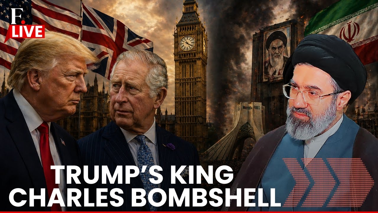 LIVE: Donald  Trump Claims King Charles Would Support US in Iran Conflict | US Iran War