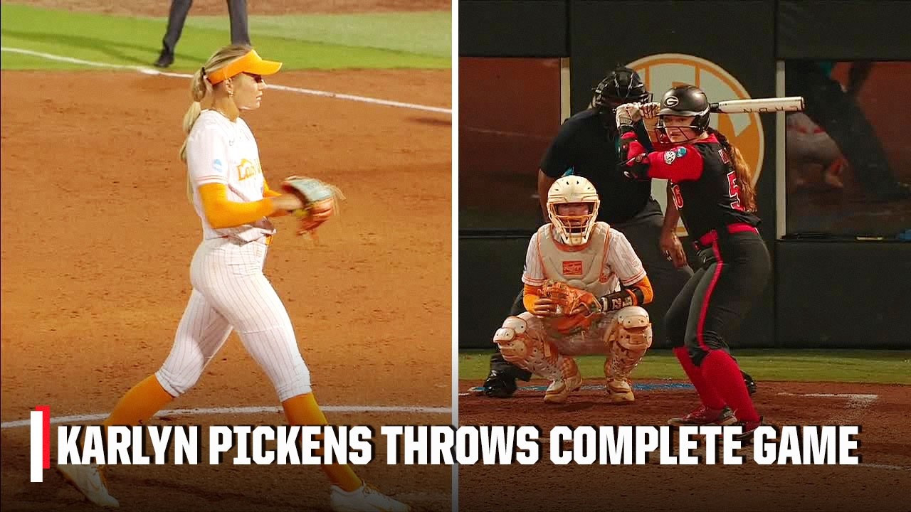 COMPLETE GAME 🔥 Tennessee takes Game 1 vs. Georgia | ESPN College Softball