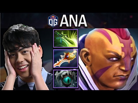 OG.ANA SMURF ANTI-MAGE WITH DIVINE RAPIER-BUTTERFLY - DOTA 2 7.29 GAMEPLAY