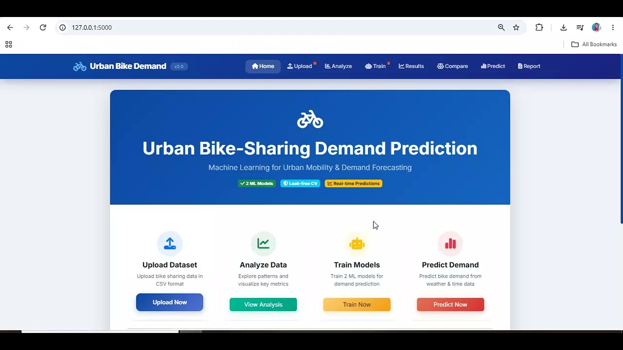Urban Bike Sharing Demand Prediction Using Machine Learning