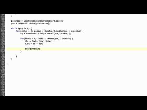 Programming A Chess Engine In Pure Javascript Part 26 - Move Generation #5 - NonSlide Pieces