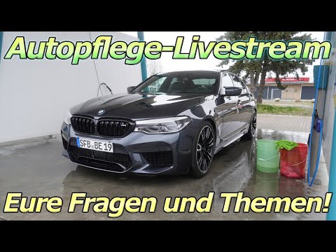 LIVESTREAM Autopflege Live 20:00 mit euren Fragen und Themen mit Andreas und Sebastian