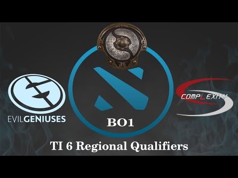 EG vs Col Highlights, TI 6 Regional Qualifiers, EG vs compLexity