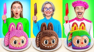 Me vs Grandma Cooking Challenge | Edible Battle by Super Hyper DO