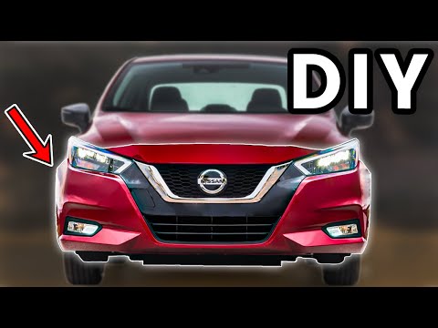 DIY (2020 - 2022) Nissan Versa Front Bumper Replacement | How To Remove Nissan Versa Front Bumper