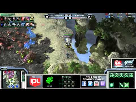 ThorZaIN vs Vortix - Game 1 - GSL World Championship EU Qualifier