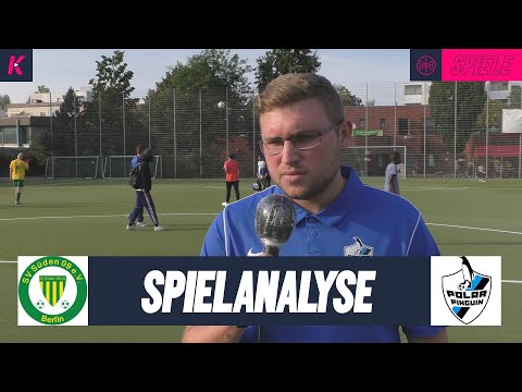 Die Spielanalyse | SV Süden 09 - Polar Pinguin (1. Runde, Pokal)