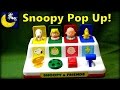 Snoopy and Friends Pop Up Pals Pop Up Toy with ...