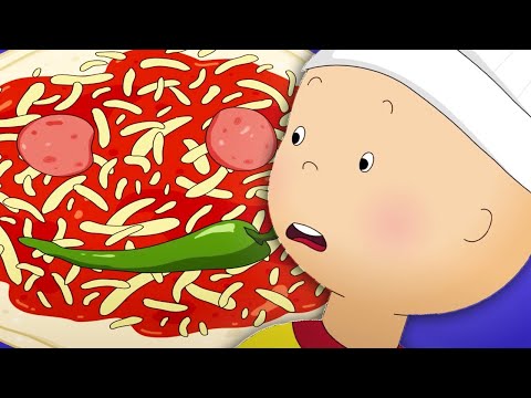 Caillou and the Giant Pizza | Caillou Cartoon