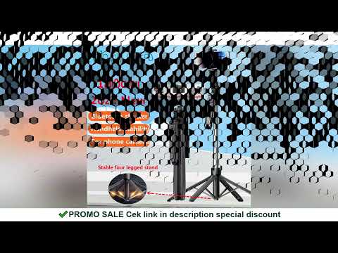 COOL DIER New Tripod for Smartphone Camera,Tripods Stand with Bluetooth shutter,Wireless Selfie Stic