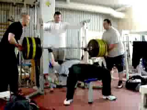 Lukas Nilsson 190 kg bänkpress RAW