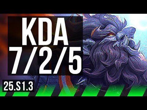 TRUNDLE vs HECARIM (JGL) | 900+ games, 7/2/5 | EUW Master | 25.S1.3