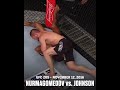When Khabib made a statement vs. Michael Johnson at MSG ? | #Shorts