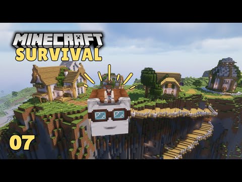 HAPPY GHAST TIME | Let's Play Survival Minecraft | Episode 7