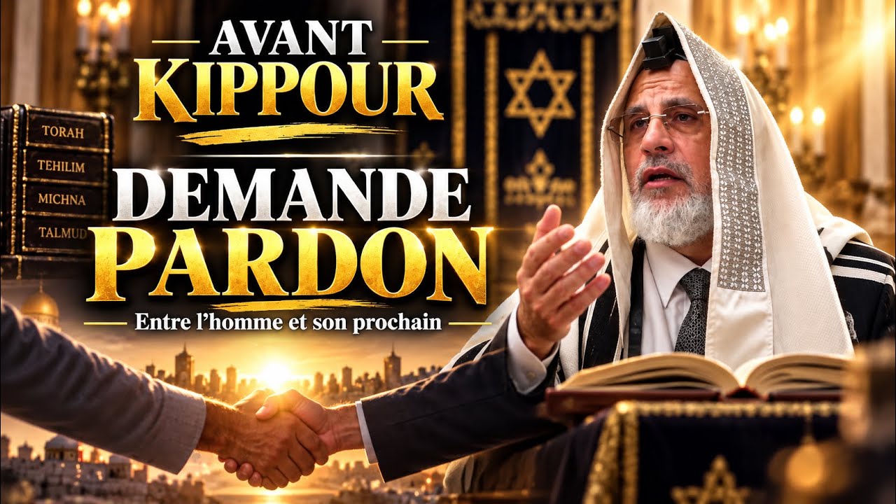 Les fautes entre l’homme et son prochain ne s’effacent pas sans demander pardon.