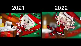 2021 vs 2022 Christmas🎄merry Christmas!!🎅❤️