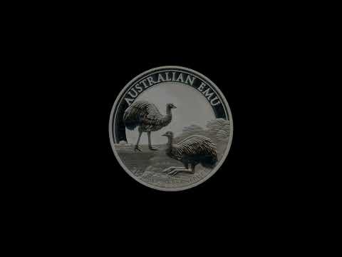 Video - 1 oz Silber Australien Emu - 2020