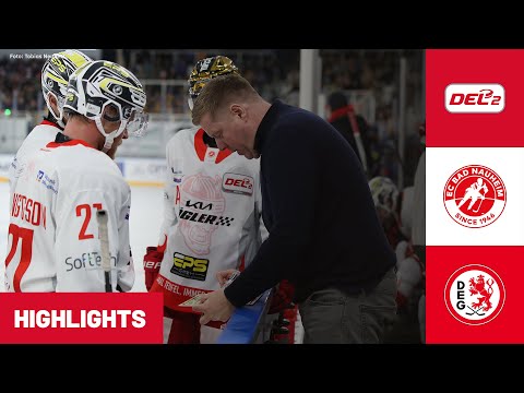DEL2: EC Bad Nauheim vs. Düsseldorfer EG | Highlights