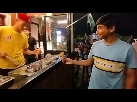 Monal restaurant samad turk ice-cream