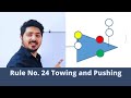 Rule No 24 TOWING AND PUSHING Explained ROR DECK OFFICER Navigation Merchantnavy Ror Study