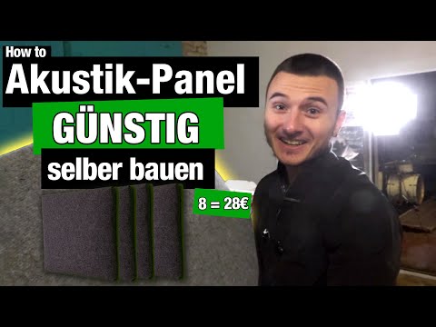 Build your own affordable acoustic panels | DIY acoustic treatment directly from the hardware store!