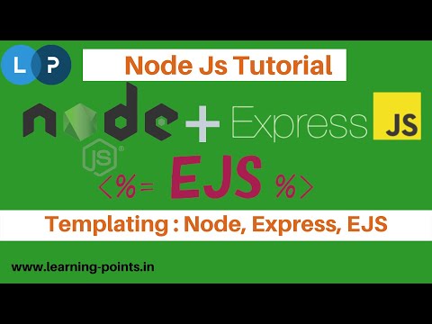 Templating : Node, Express, EJS | Express JS Tutorial | Node Js | Learning Points
