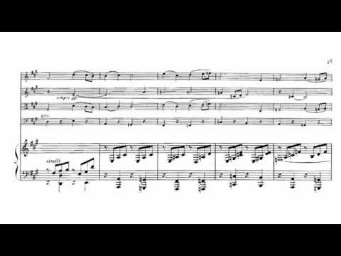 Théodore Dubois - Quintette pour hautbois, violon, alto, violoncelle et piano.