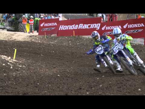 European Championship EMX125 round of France Race 1 Highlights 2015