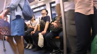 2015-03-19 On the sky train, Bangkok