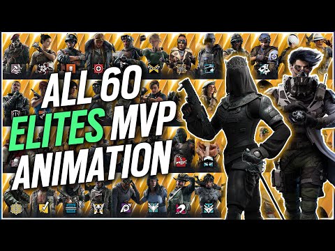 ALL 60 ELITE SKINS MVP ANIMATIONS + Nokk Elite & Fenrir Elite