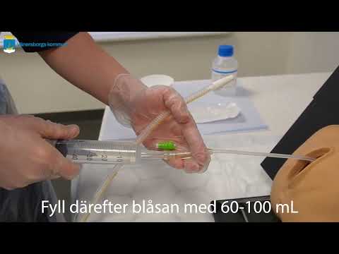 Spolning av urinkateter