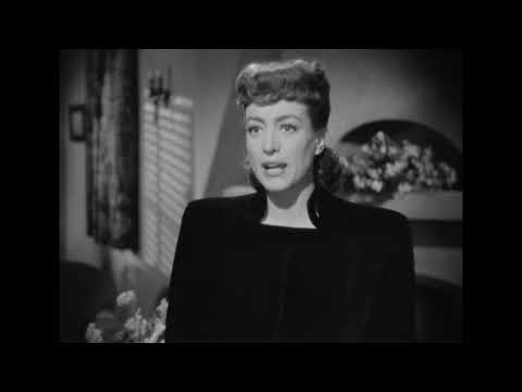 Joan Crawford and Ann Blyth Battle in Mildred Pierce (1945)