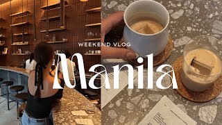 【マニラ駐在】お気に入りのカフェとレストランを巡る週末Vlog🍃